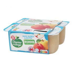 PUREE DE POMME SSA X4(1061989)