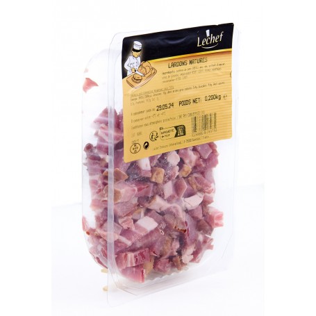Lardons natures - LECHEF - 200g