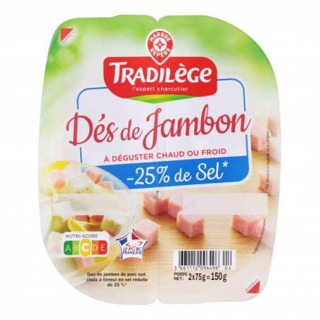 DES DE JAMBON TSR 2X75G VPF