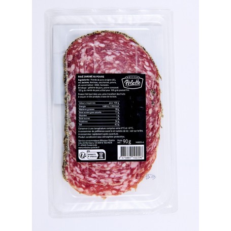 Pavé enrobé au poivre - MOSSIEUR POLETTE - 90g