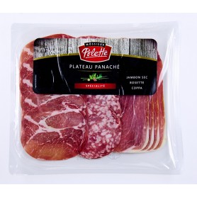 Plateau panaché charcuterie - MOSSIEUR POLETTE - 160g