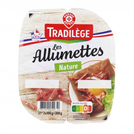 ALLUMETTES NATURES 2X100G VPF