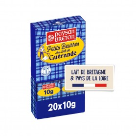 Paysan Breton - Petits beurres au sel de Guérande 20x10gr