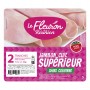 BARQUETTE JAMBON CUIT SUPERIEUR SANS COUENNE X2 80g LE FLEURON DE LA REUNION