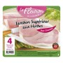 BARQUETTE JAMBON CUIT SUPERIEUR HERBES AC X4 160g LE FLEURON DE LA REUNION