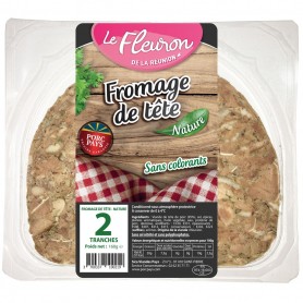 BARQUETTE FROMAGE TETE X2 160g LE FLEURON DE LA REUNION