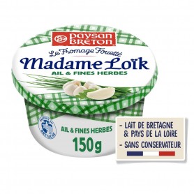 FROMAGE FOUETTE-PAYSAN BRETON-150G AUX FINES HERBES