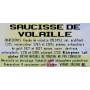 Saucisses de volaille - MAK YUEN - 450g
